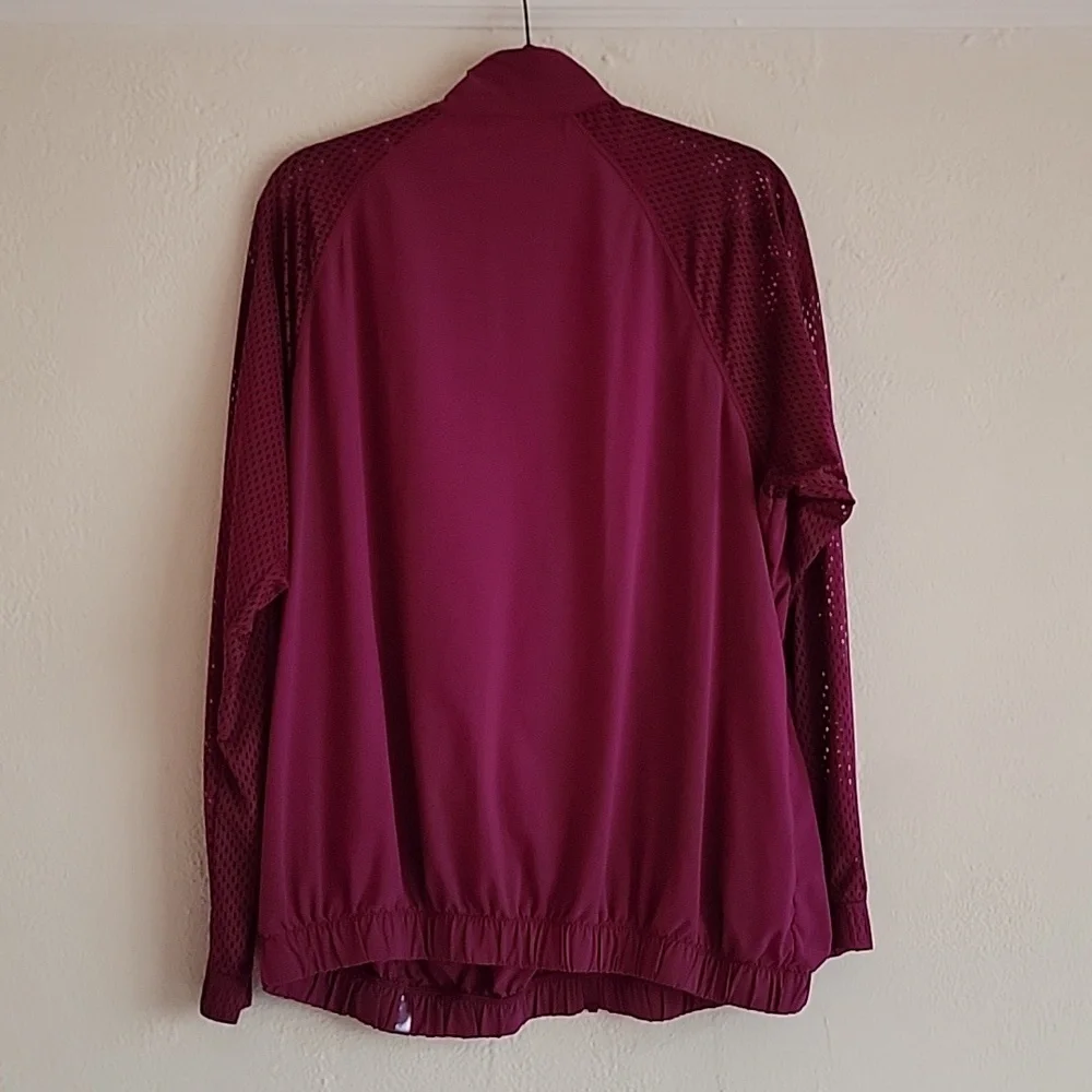 Zella Purple Lightweight Windbreaker Jakcet 1x - Picture 8 of 10